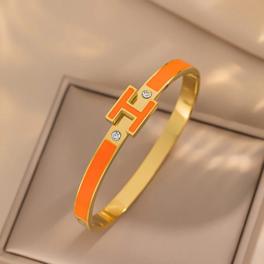 Letter H bracelet