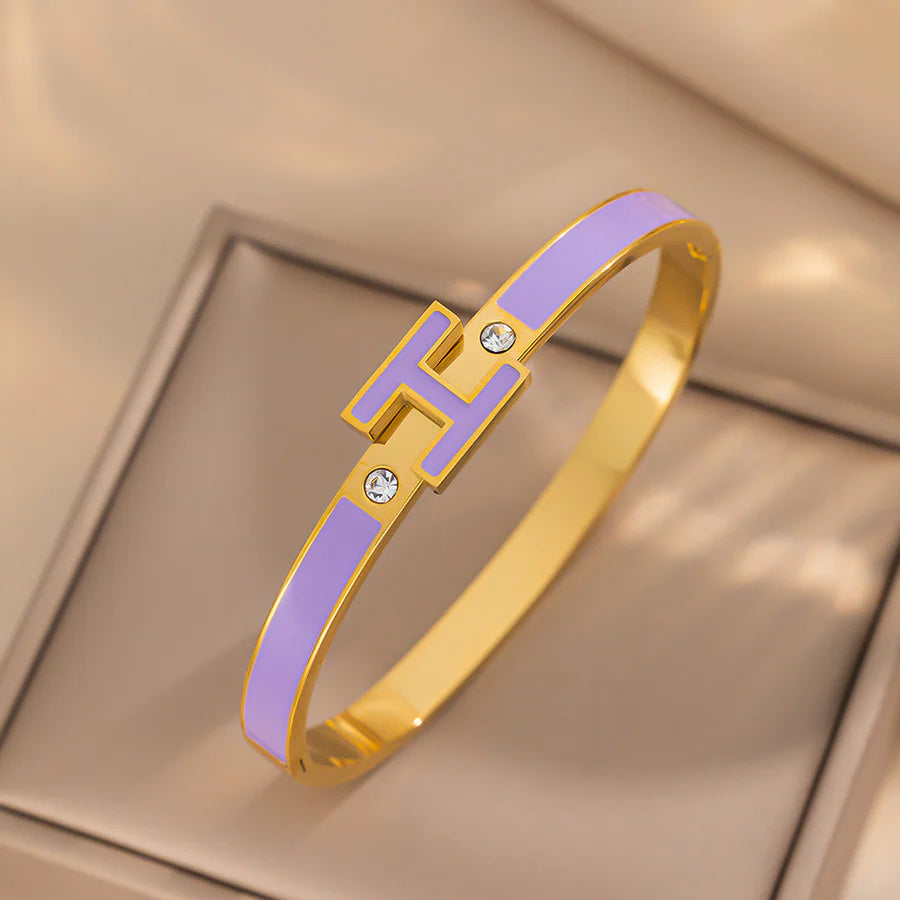 Letter H bracelet