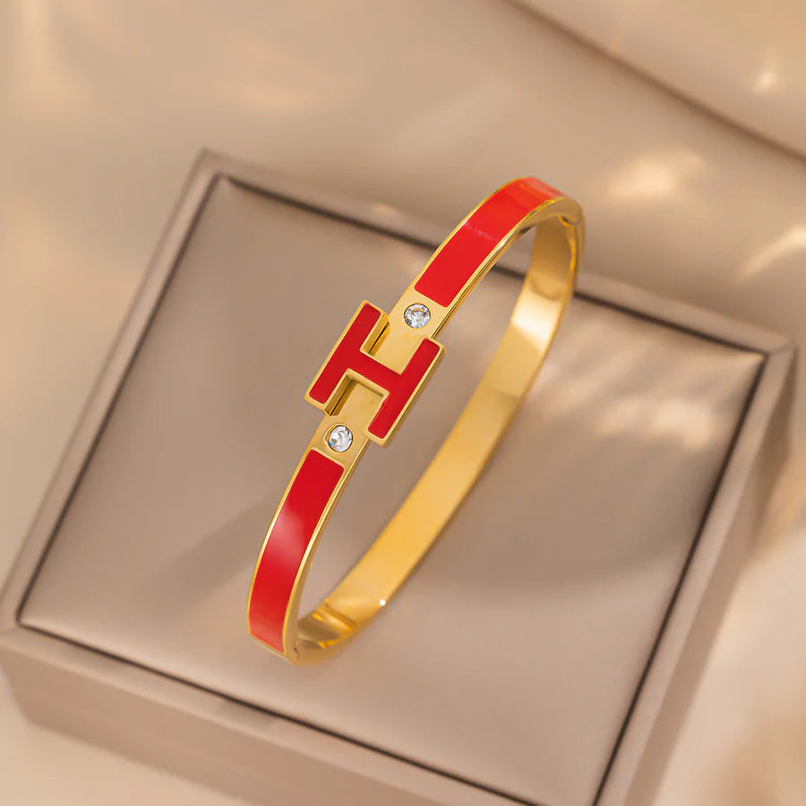 Letter H bracelet