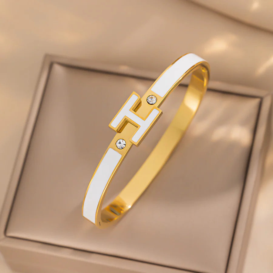 Letter H bracelet